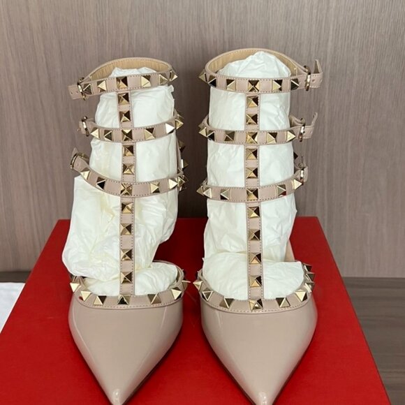 Valentino Rockstud 6.5cm Studded High Heels - Picture 4 of 6